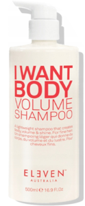 ELEVEN AUSTRALIA SZAMPON I WANT BODY – OBJĘTOŚĆ I SPRĘŻYSTOŚĆ 500 ML