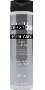 BE HAIR BE COLOR CRAZY PEARL GREY
